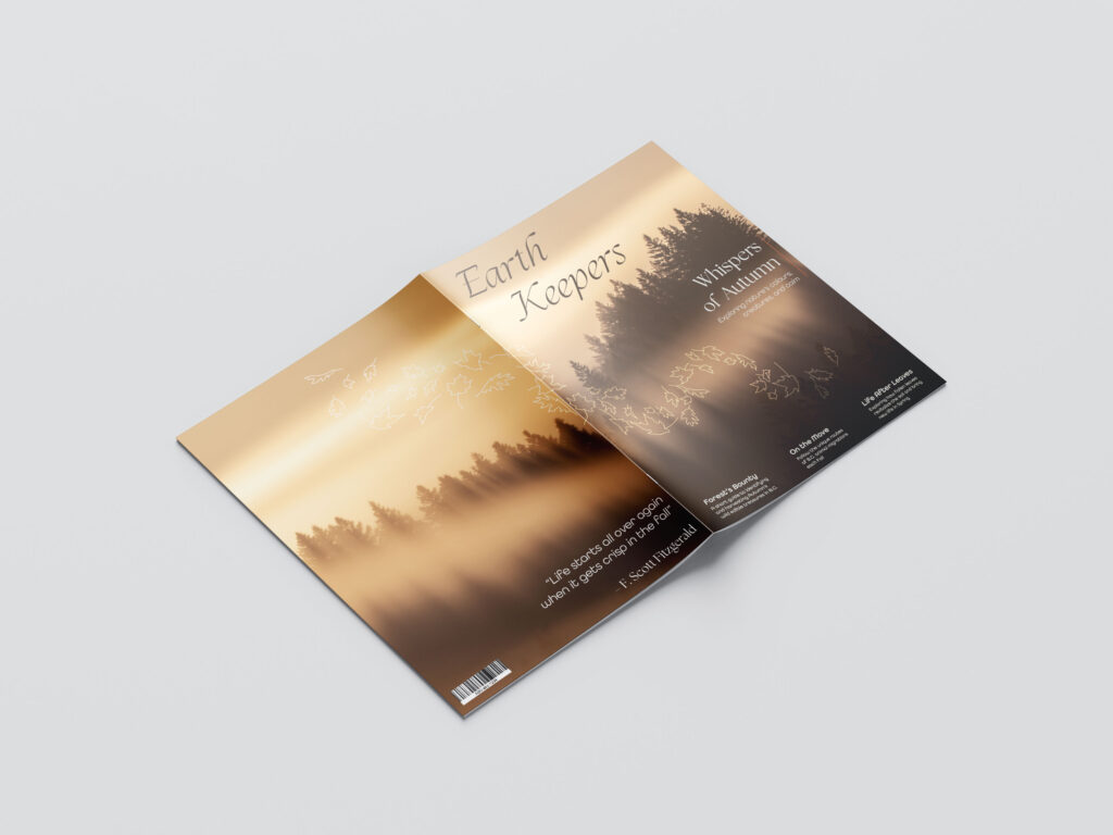 Earth Keepers Magazine ek mockup cover